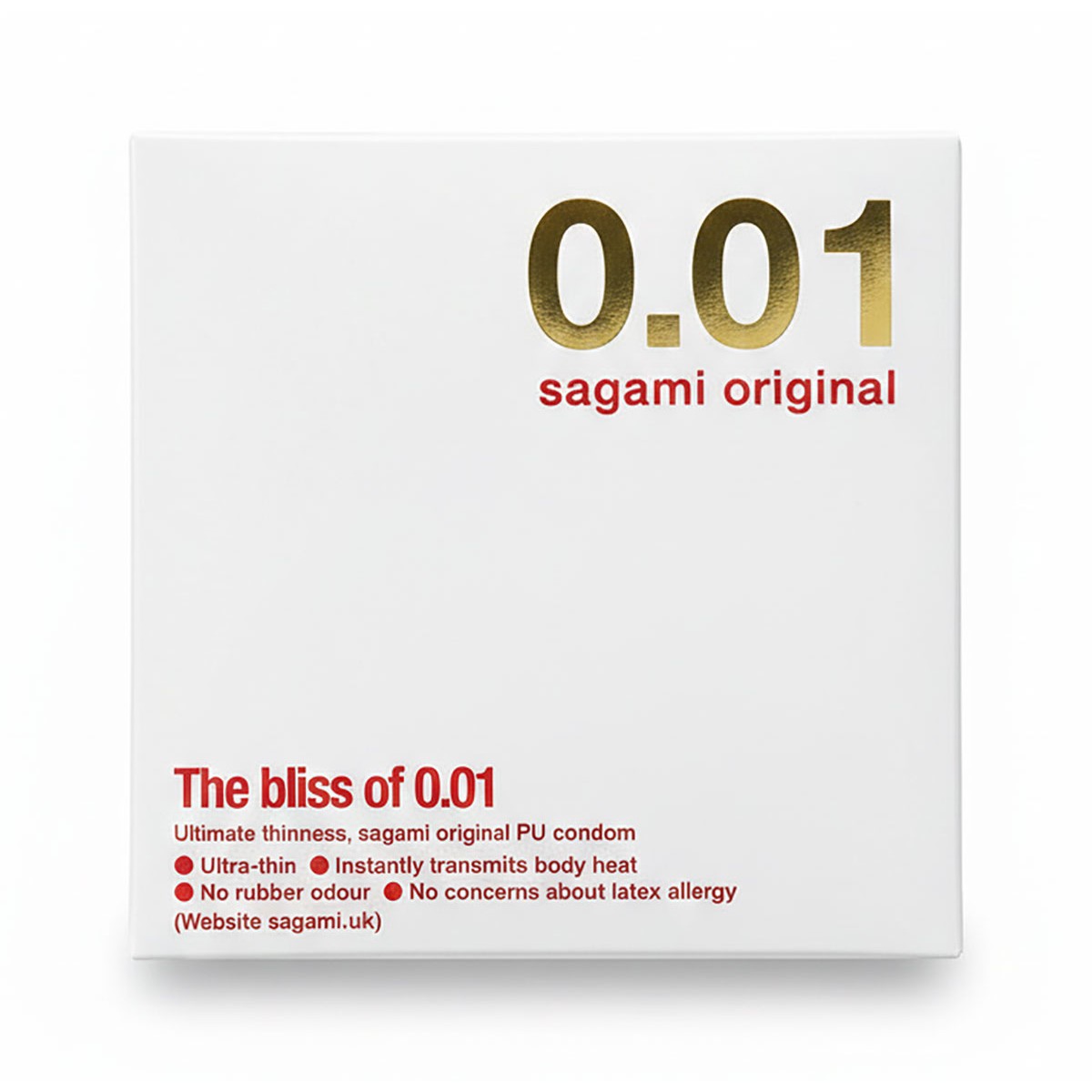 Sagami Original 0.01 — poliuretanowy kondom (1 szt.)