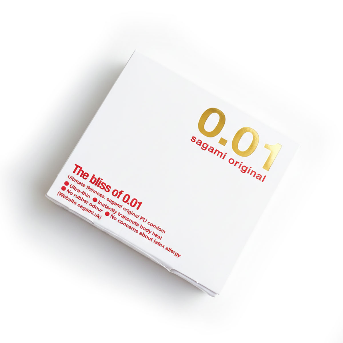 Sagami Original 0.01 — poliuretanowy kondom (1 szt.)