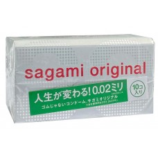 Poliuretanowe prezerwatywy SAGAMI Original 0.02 10 sztuk