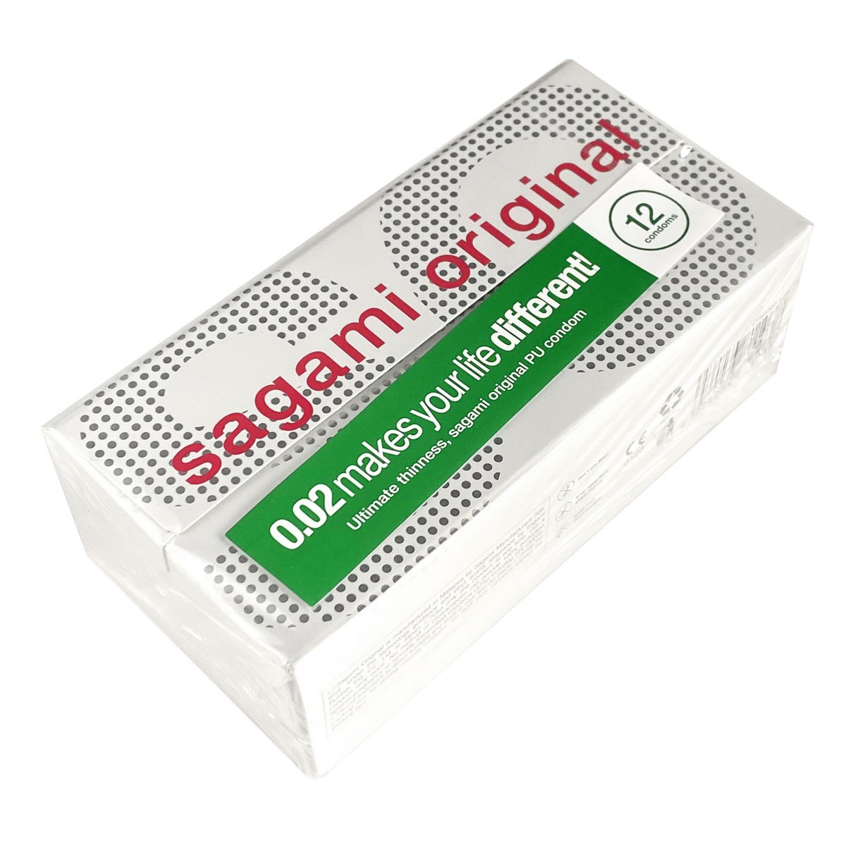 Prezerwatywy poliuretanowe Sagami Original 0.02 12 szt. (Termin ważności do 12.2026)