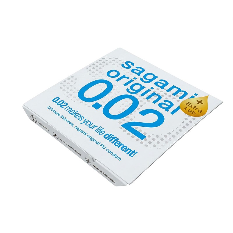 Prezerwatywy poliuretanowe Sagami Original 0.02 ExtraLub 1 szt.