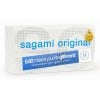 Полиуретановые презервативы Sagami Original 0.02 ExtraLub 12шт