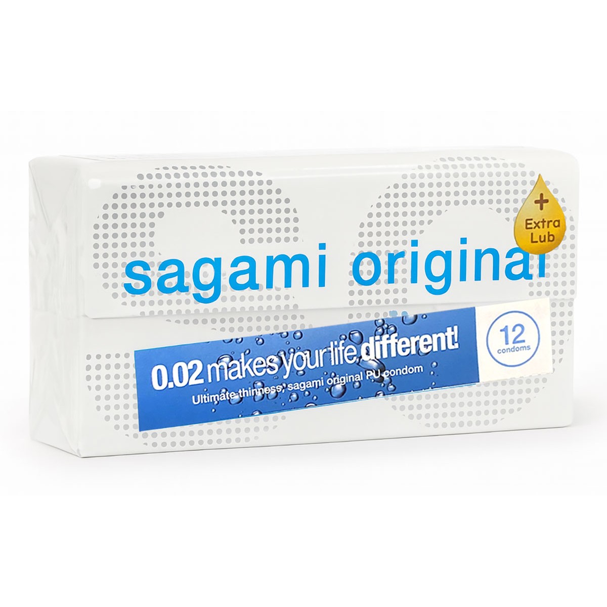 Prezerwatywy poliuretanowe Sagami Original 0.02 ExtraLub 12 szt.