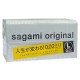 Poliuretanowe prezerwatywy SAGAMI Original 0.02, rozmiar Large, 10 sztuk.