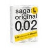 Prezerwatywy poliuretanowe Sagami Original 0.02 L-Size (duże) 3 szt.