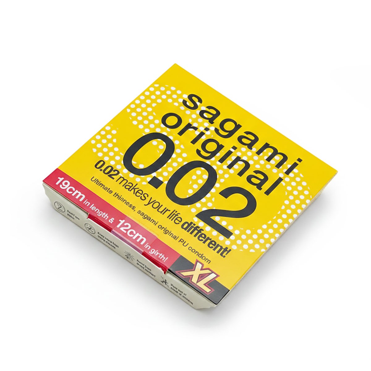 Prezerwatywy poliuretanowe Sagami Original 0.02 XL-Size (powiększone) 1 szt.