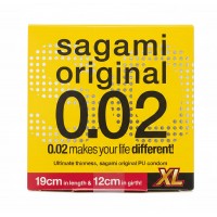 Prezerwatywy poliuretanowe Sagami Original 0.02 XL-Size (powiększone) 1 szt.