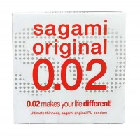 Sagami Original 0.02 – Polyurethan Kondome, 1 Stk.