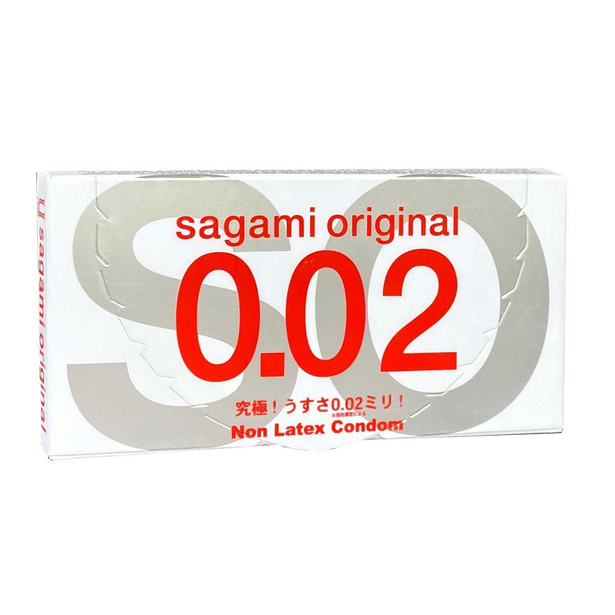 Sagami Original 0.02 – prezerwatywy poliuretanowe, 2 szt.