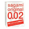 Sagami Original 0.02 – prezerwatywy poliuretanowe, 3 szt