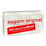 Polyurethane condoms SAGAMI Original 0.02 (6pcs)