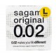 Polyurethane condoms SAGAMI Original 0.02 L-Size (1pcs) - buy online with delivery in Poland⭐️prezerwatywy4u.pl