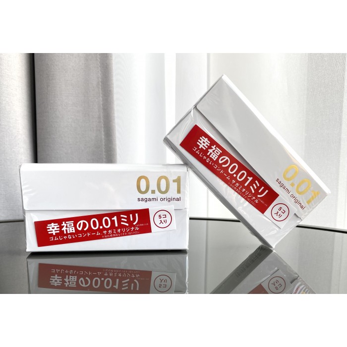 Polyurethan Kondome SAGAMI Original 0.01 5 Stück