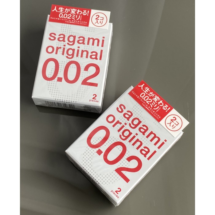 Полиуретановые презервативы SAGAMI Original 0.02 2шт