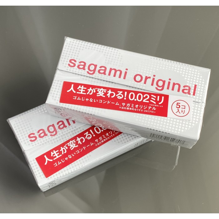 Полиуретановые презервативы SAGAMI Original 0.02 5шт