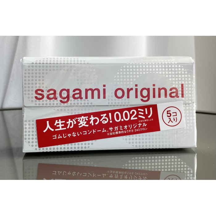 Полиуретановые презервативы SAGAMI Original 0.02 5шт