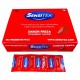 Sensitex Fresa condoms, red in color with a strawberry scent, 144 pieces.