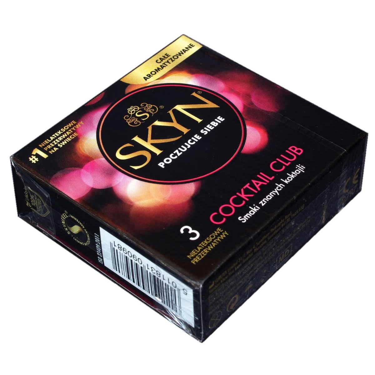 Prezerwatywy SKYN COCTAIL 15 szt. (5 opakowań po 3 szt.)