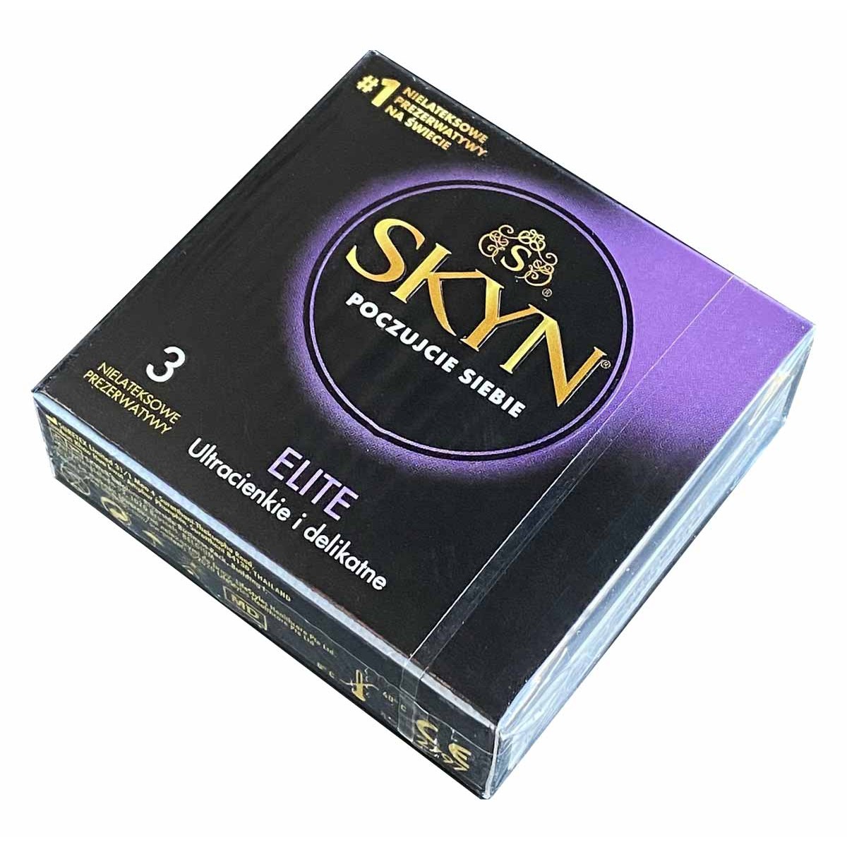 Prezerwatywy SKYN Elite super cienkie bez lateksu 3 szt.