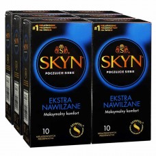 Prezerwatywy SKYN Extra Lube 60 szt. (6 opakowań po 10 szt.)