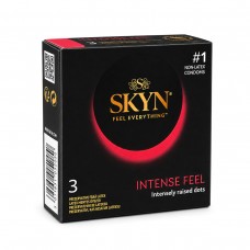 Prezerwatywy SKYN Intense Feel z wypustkami bezlateksowe 3 szt.