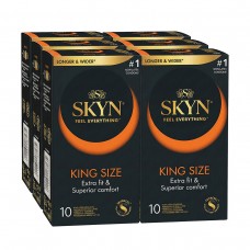 Prezerwatywy SKYN Large duże bezlateksowe 60 szt. (6 op. po 10 szt.)