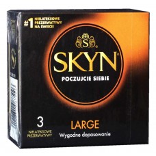 Prezerwatywy SKYN Large, bez lateksu, 3 sztuki