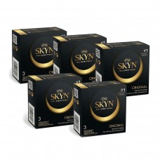 Kondome SKYN Original latexfrei 15 Stk. (5 Pkg. à 3 Stk.)