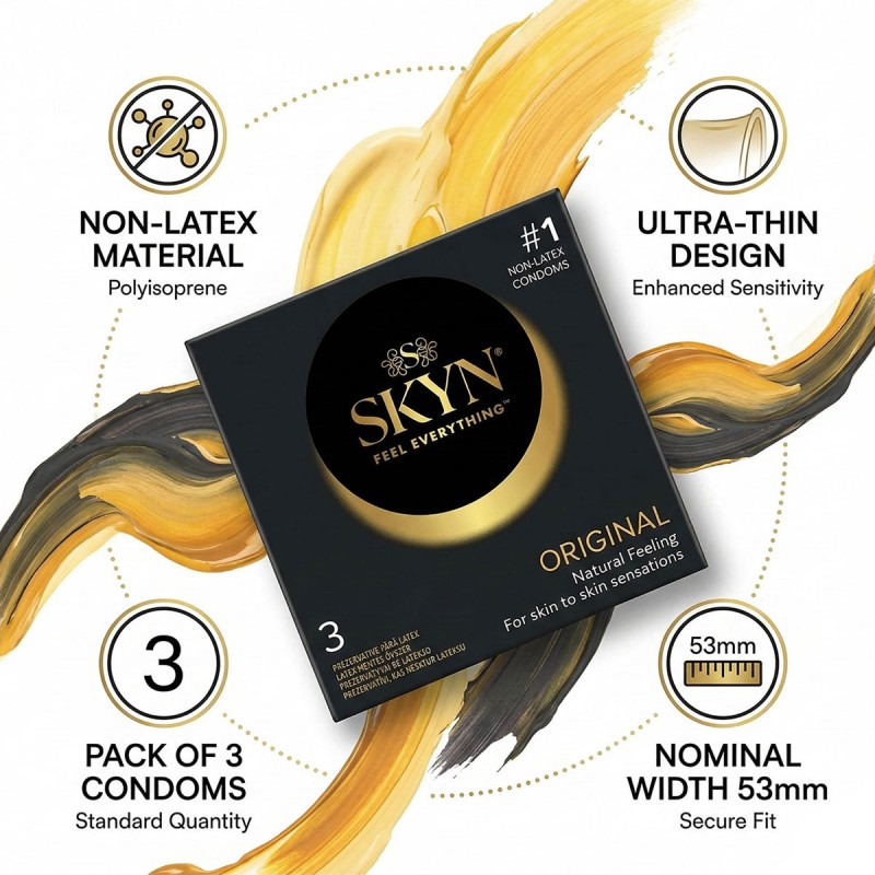 Презервативи SKYN Original безлатексні 3шт