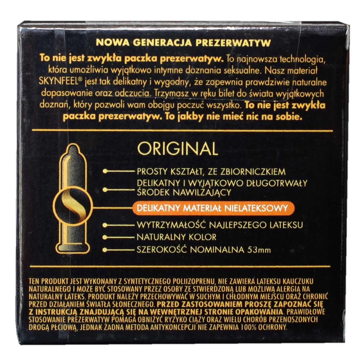 Презервативи SKYN Original безлатексні 3шт