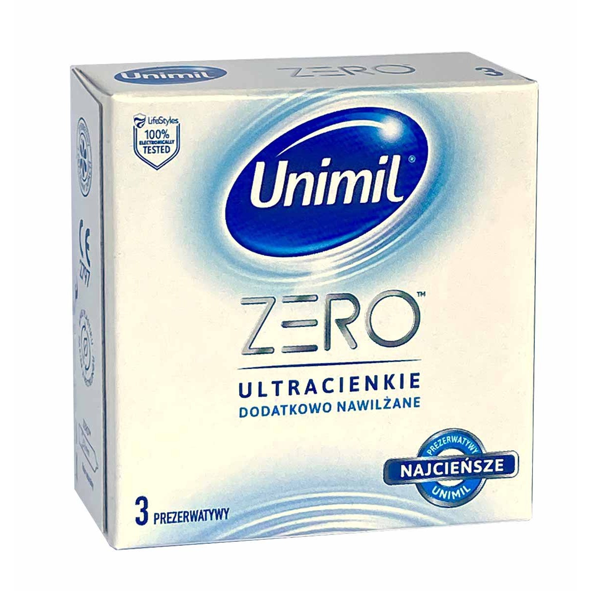 Kondome UNIMIL Zero 3 Stück