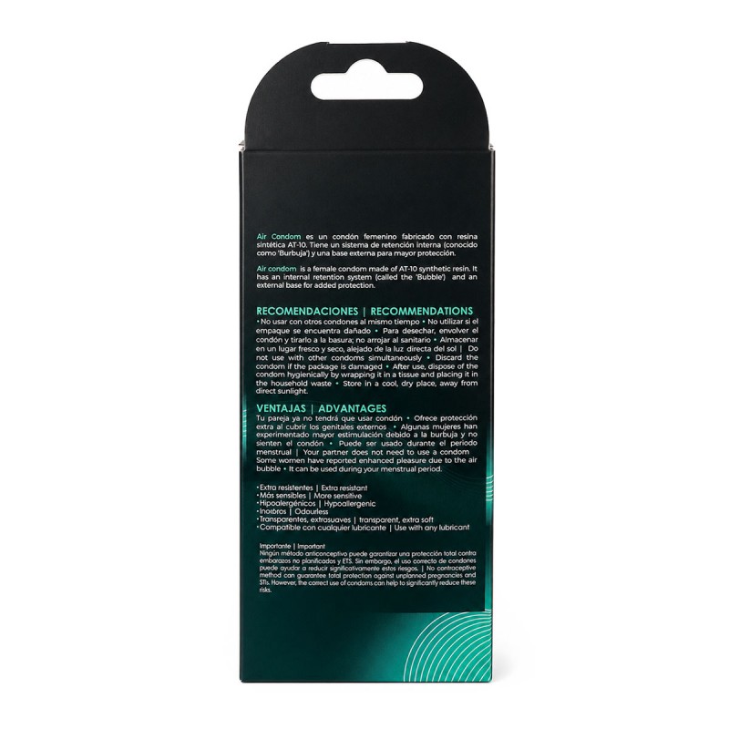 Жіночі презервативи UNIQ Air Female 3шт