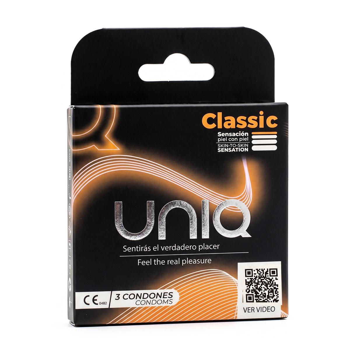 Latex-Free Condoms UNIQ Classic 3 pcs — classic