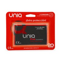 Презервативы безлатексные UNIQ FREE 3 шт