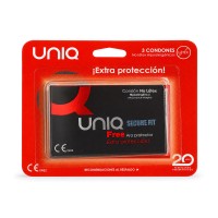 Презервативы безлатексные UNIQ FREE Secure Fit 3 шт