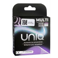 Женские презервативы UNIQ MULTI SEX 3 шт