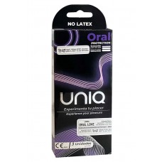 Maski oralne bezlateksowe UNIQ Oral Love Dams 3 szt.