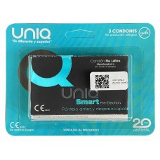 Prezerwatywy bezlateksowe UNIQ Smart 3 szt.