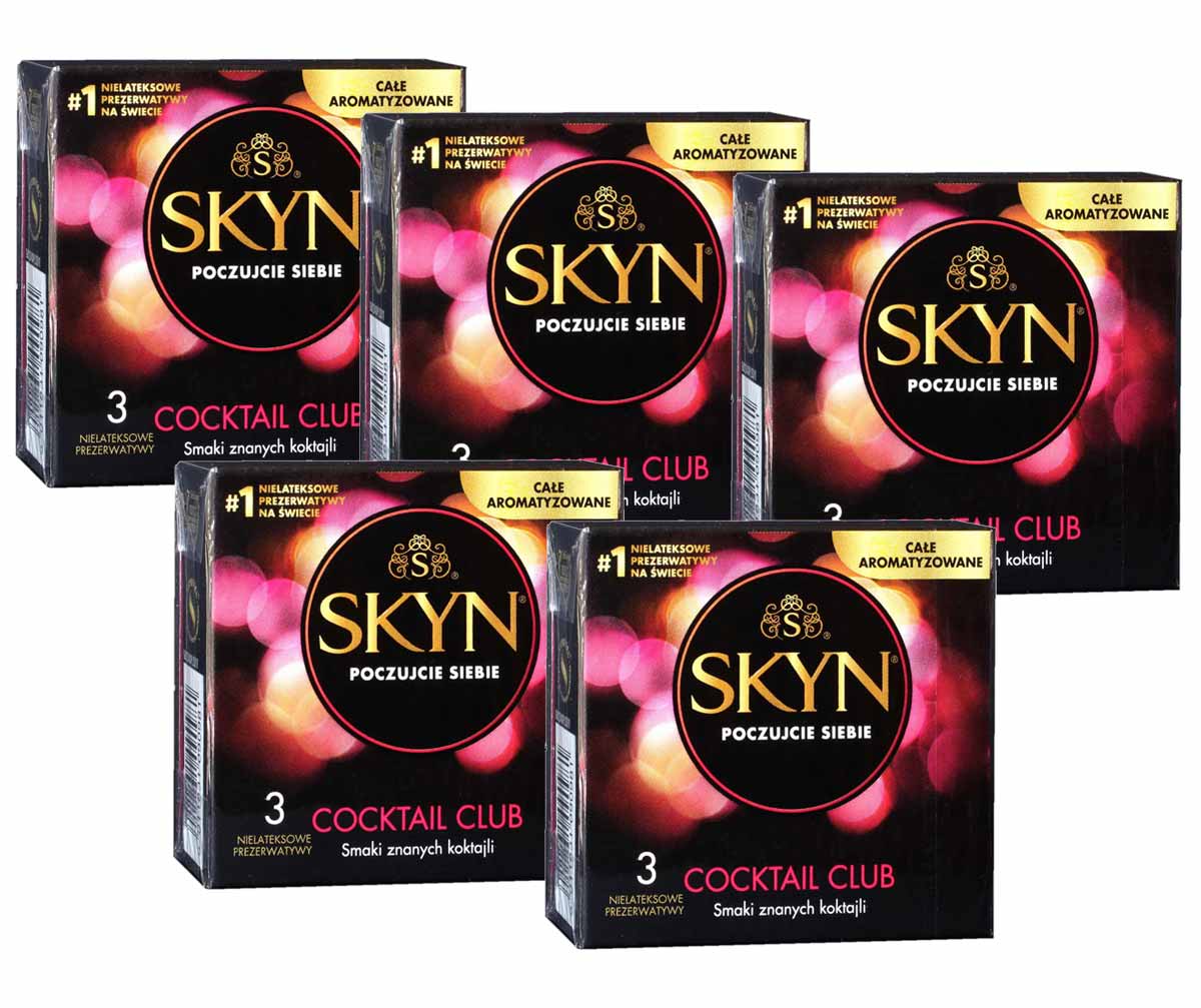 SKYN Cocktail Club 15 pcs  latex-free, with delivery | Prezerwatywy4U.PL